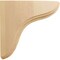 Ekena Millwork 1 3/4"W x 5 1/2"D x 5 1/2"H Eaton Wood Bracket, Red Oak BKTW02X06X06EARO - alternate 2